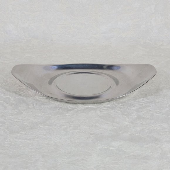 Cromargan Germany Stainless Steel Plate Tray Bowl 10 oz Tray Vintage WMF Used - Picture 11 of 11